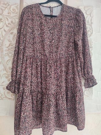 Robe fluide à fleurs – Taille M