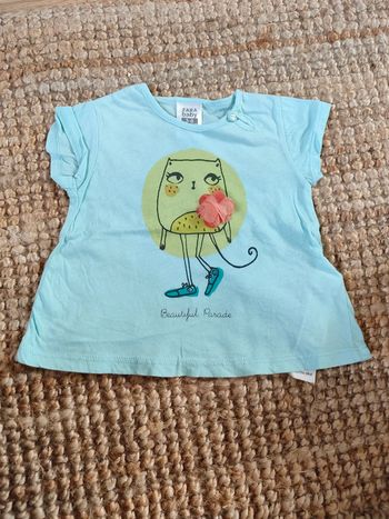 T-shirt fille 68cm