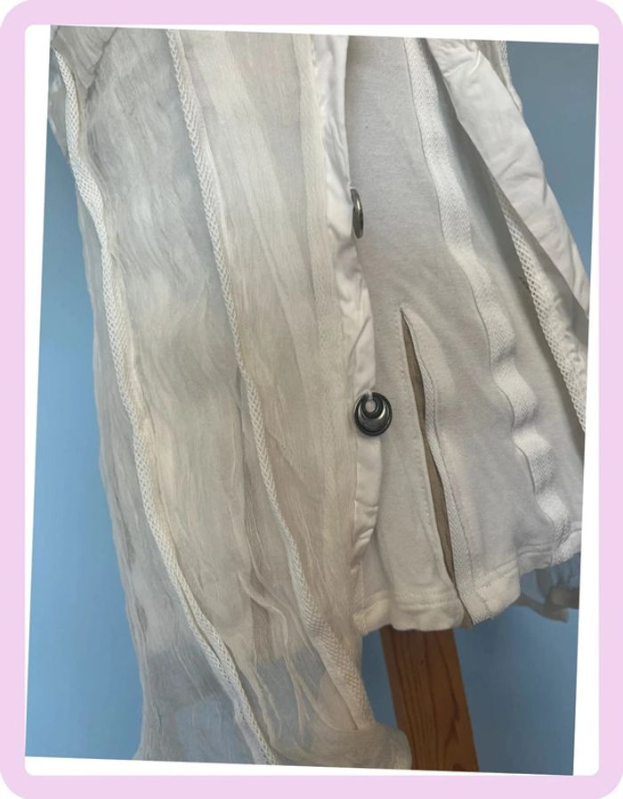 Ensemble OHDD – Gilet soie & débardeur assorti – Taille 44/46 - photo numéro 3