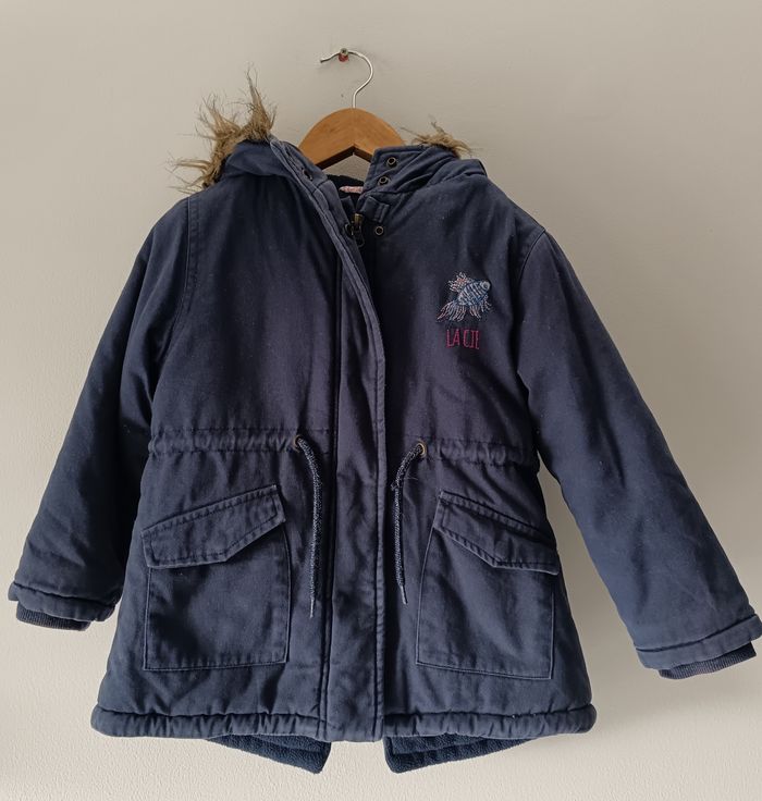 Manteau à capuche fille La Compagnie des Petits 4 ans