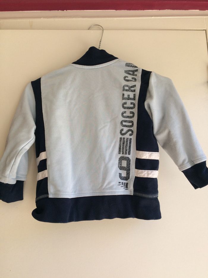 Veste de survêtement Nike bleu - photo numéro 5