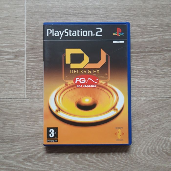 DJ decks & fx radio fg jeu PS2