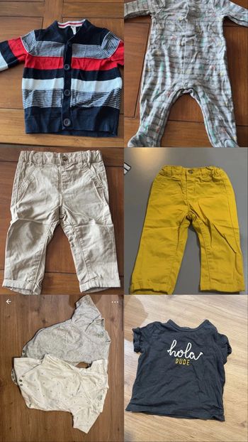 Lot 17 vêtements été