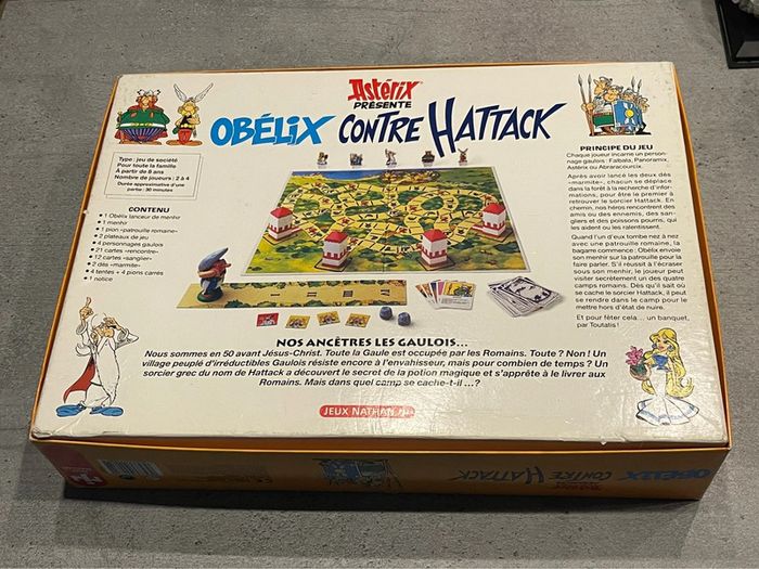 Jeu de société Astérix et Obélix contre Hattack - photo numéro 2