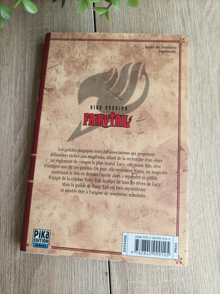 Manga Fairy Tail n° 1 Pika - photo numéro 2