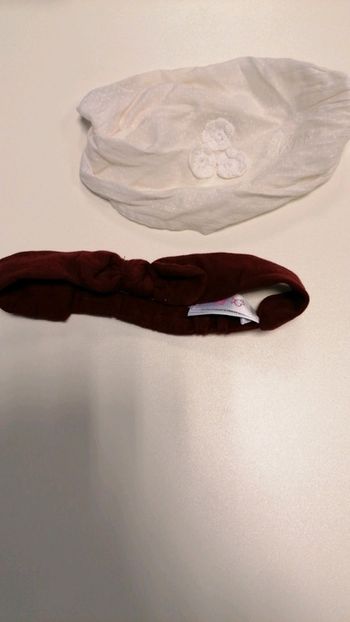 Lot de 2 bandeaux cheveux