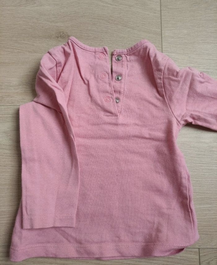 Tee-shirt manches longues taille 12 mois - photo numéro 2