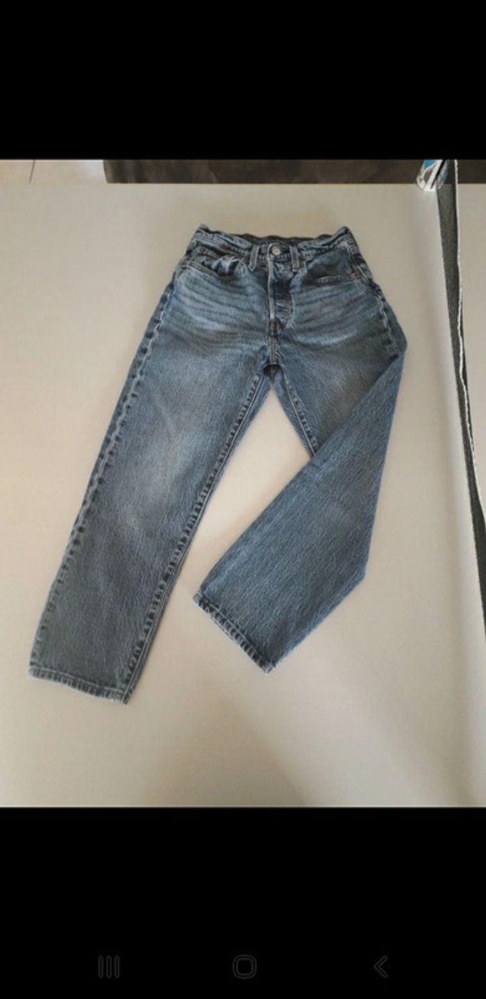 Pantalon jeans levis fille w 26 l 26 parfait état xxs taille 32