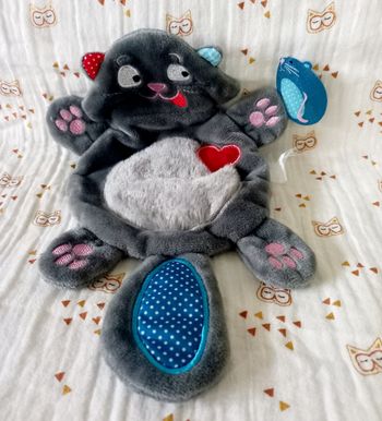 Doudou chat Michel Lafon