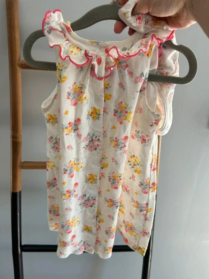 Robe Petit Bateau à fleurs – Taille 24 mois - photo numéro 6