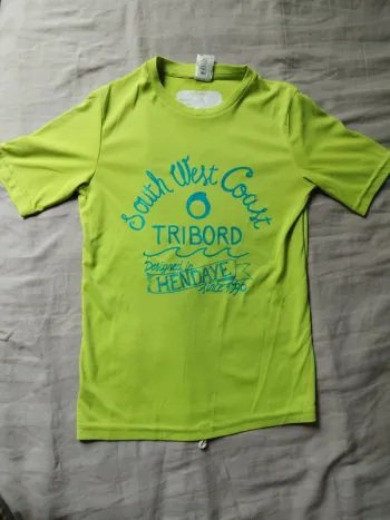 T-shirt Anti UV tribord taille 10 ans