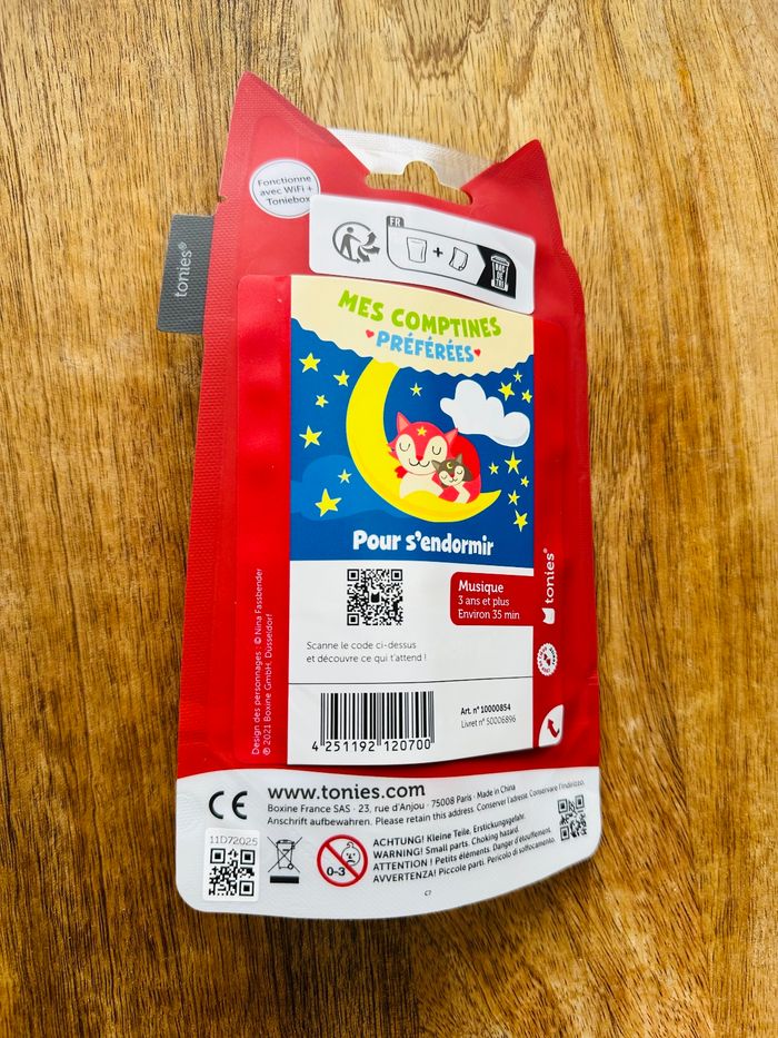 Tonies chat rouge comptines pour s'endormir - photo numéro 2
