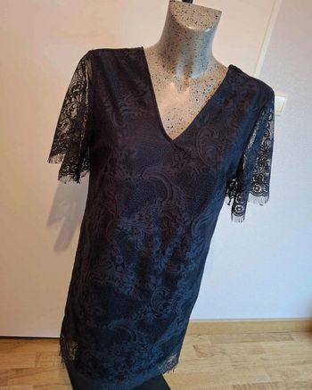 Robe effet dentelle de soirée