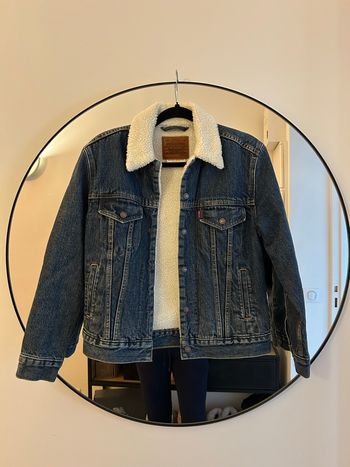 Veste en jean et laine Levi's taille XXS