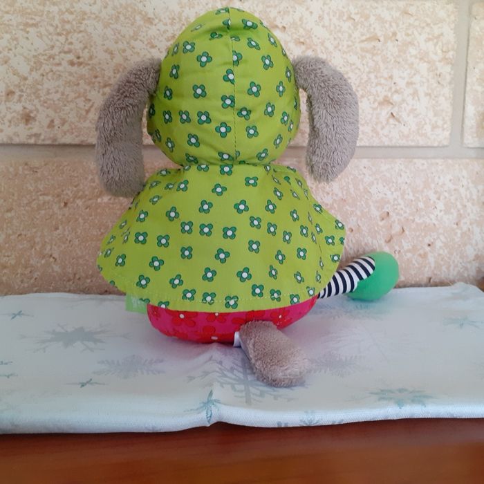 Babysun: Doudou/ Poupée "Lapin" *avec grelot - photo numéro 4