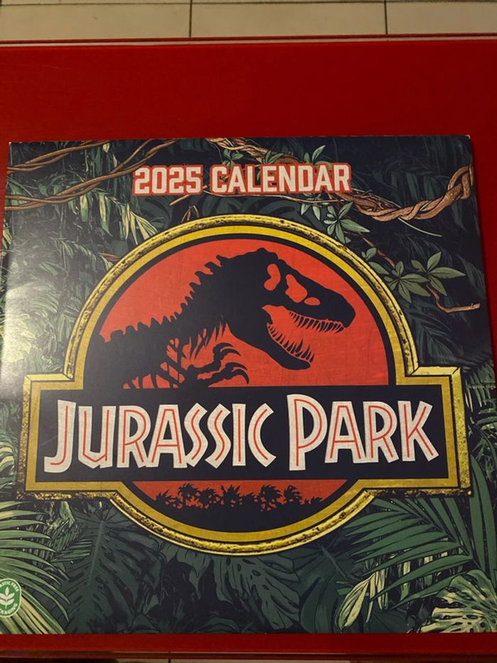 Calendrier Jurassic Park
