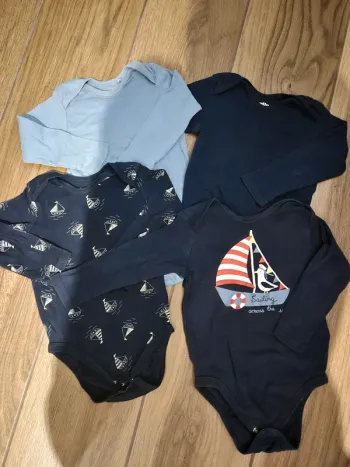 Lot de 4 bodies manche longues