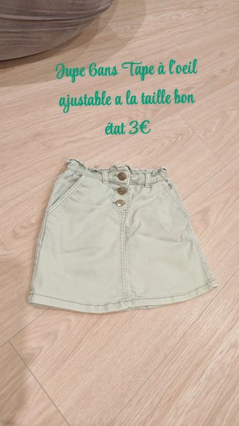 Jupe 6ans Tape à l'oeil 
