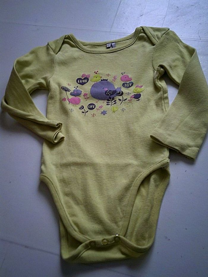 Body manche longue taille 18 mois -ORCHESTRA