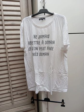 Tee-shirt manche courte TQF taille L