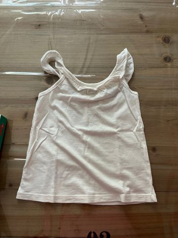 Top tape à l’œil écru 24 mois