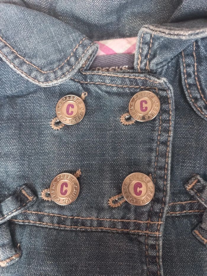 Veste en jeans Creeks 12mois - photo numéro 3