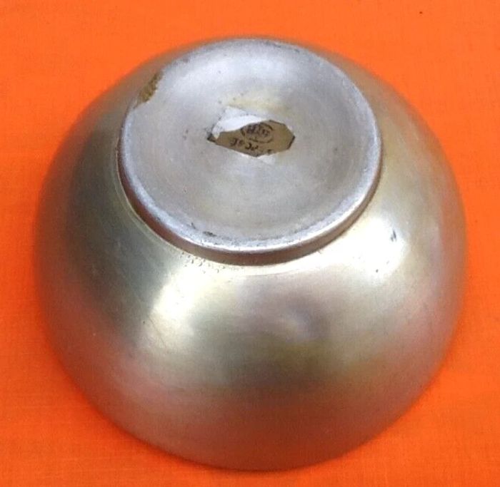 Années 1960 Sucrier boule Aluminium déposé ALB - photo numéro 5