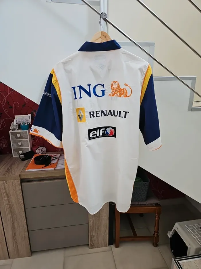 Chemisette officielle Renault F1 Team taille XXL - photo numéro 4