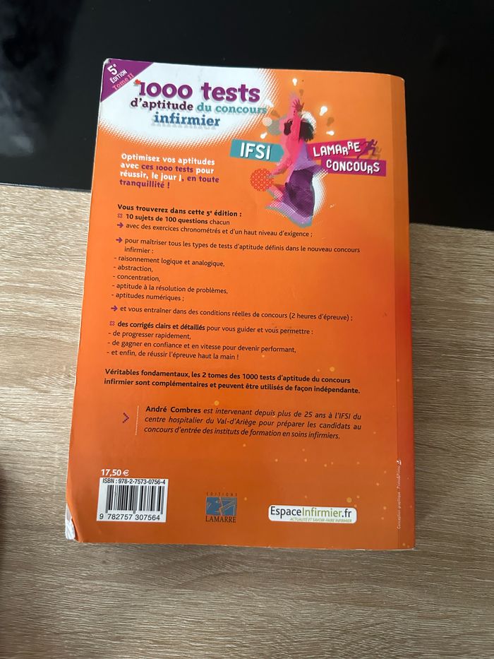 Livre test pour concours IDE - photo numéro 2