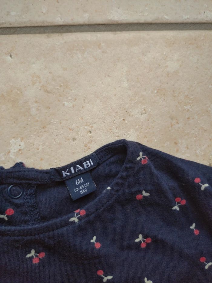 Robe été Fille 6 mois cerises Kiabi - photo numéro 2
