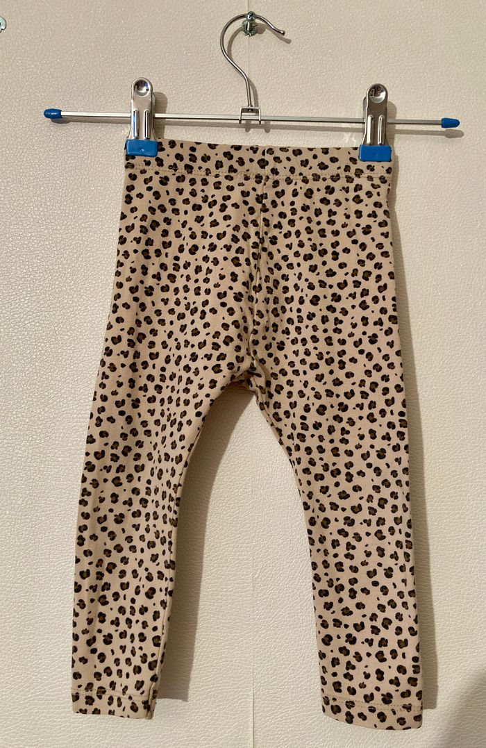 legging long motif animal fille 18 mois