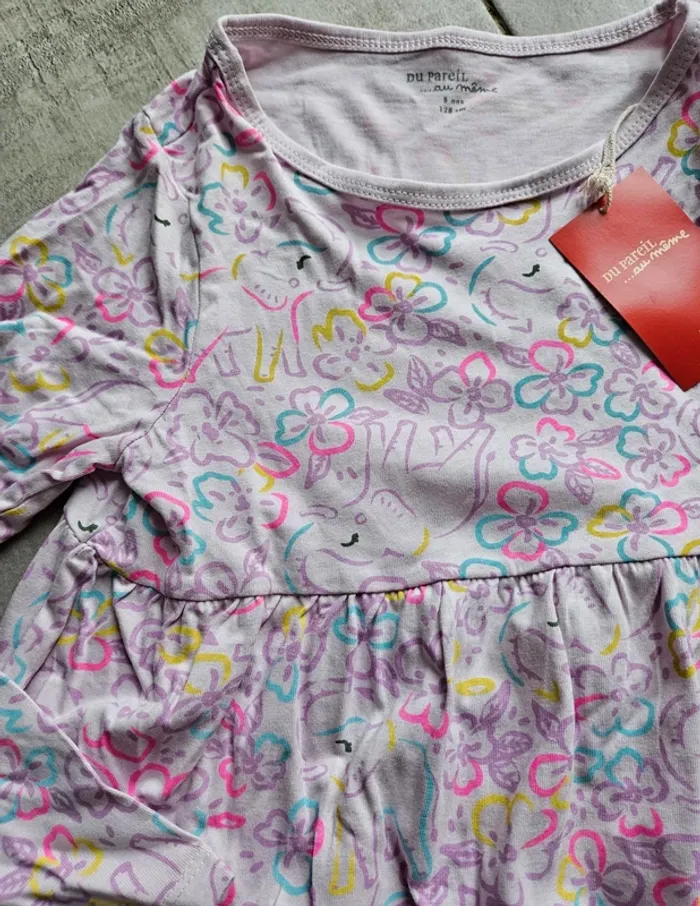 Robe manches longues 8 ans dpam - photo numéro 3