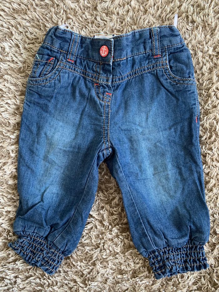 Pantalon jean doublé - C&A - 6 mois