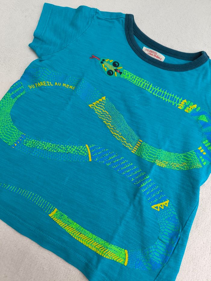 T-shirt garçon DPAM 3 ans - photo numéro 4