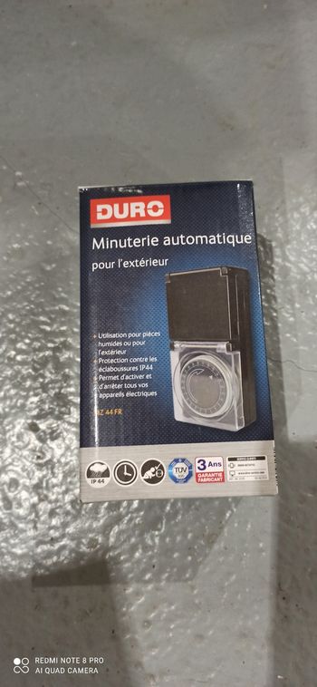 Minuteur automatique exterieur