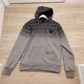 Sweat à capuche gris