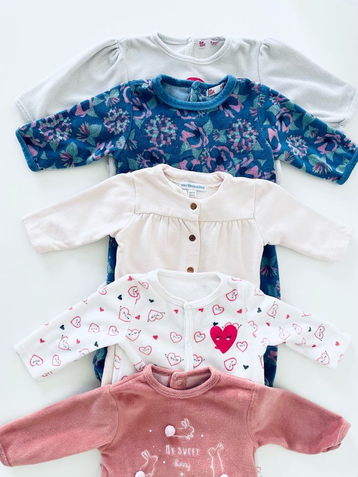 Lot de 5 pyjamas - photo numéro 3