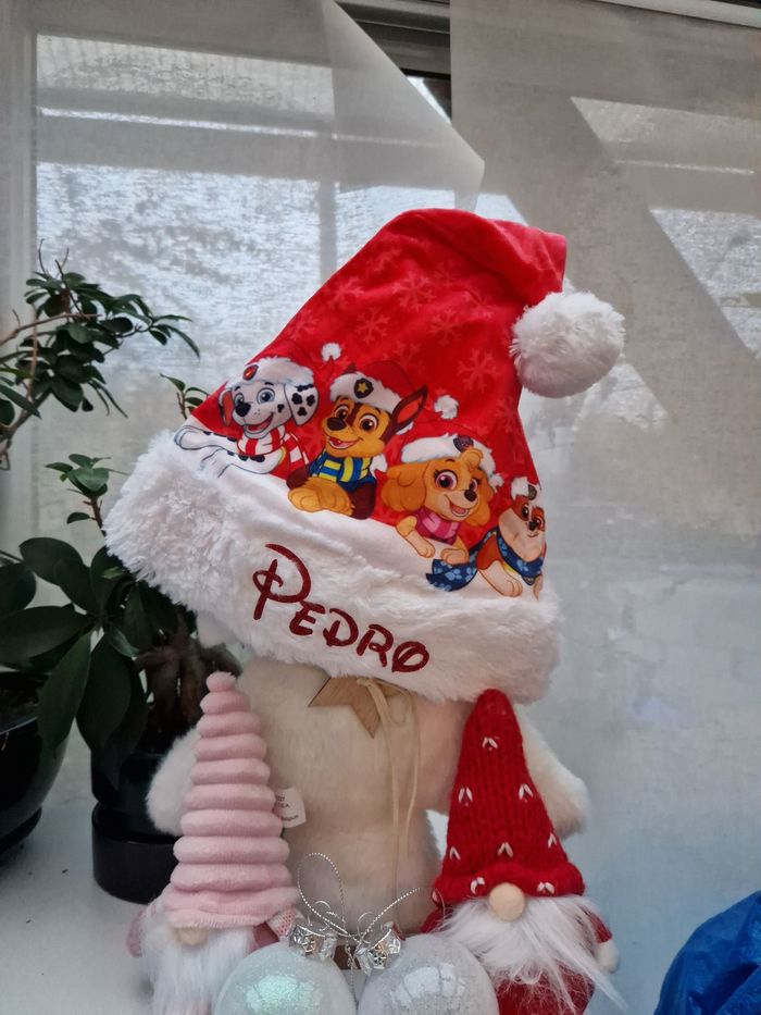 Bonnet noël pat patrouille