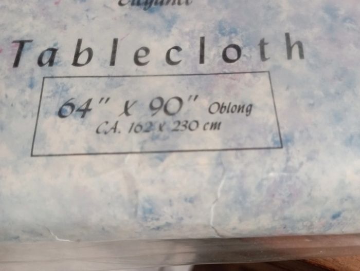 Nappe blanche dentelle vinyl, grandes dimensions - photo numéro 3
