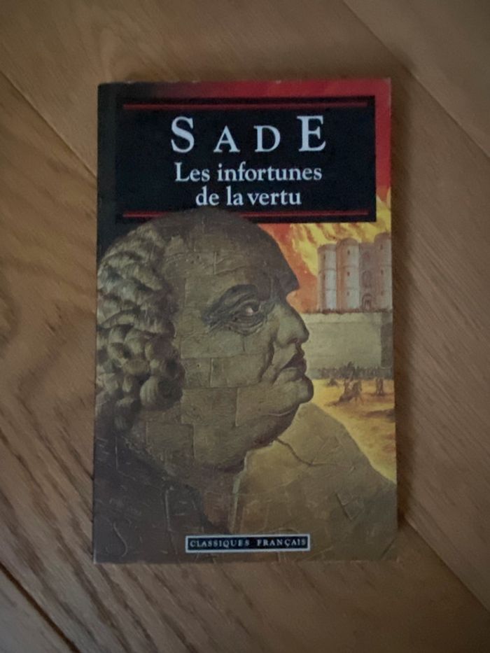 Sade, Les infortunes de la vertue, édition vintage 1993