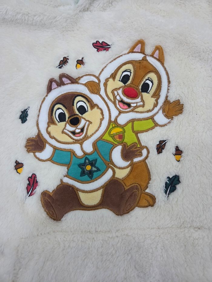 Sweat Polaire logo Disneyland Paris Tic & Tac Winters taille L +1 cadeau Disney offert - photo numéro 2