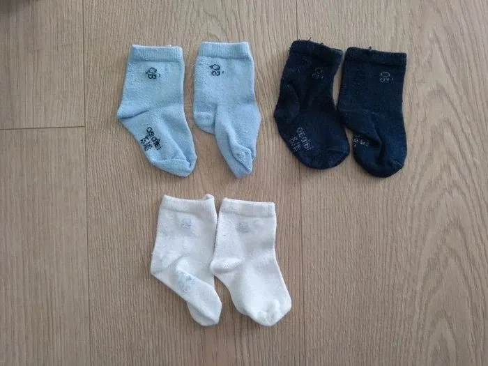 Lot de chaussettes Obaïbi 15/16
