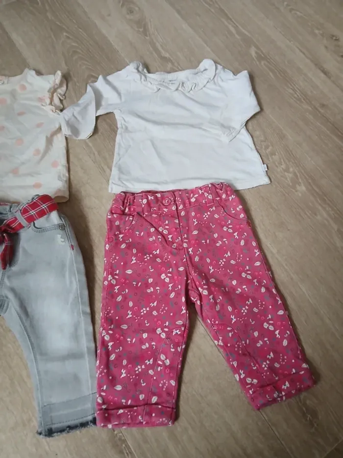 Lot de 4 vêtements bébé fille 6 mois - photo numéro 9