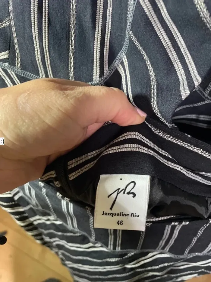 Ensemble blazer tailleur jupe veste femme taille 44/46 / Jacqueline Riu - photo numéro 7