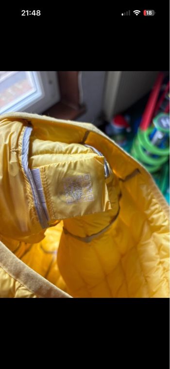 Jott enfant jaune sans manche 