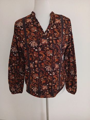 Blouse fleurie Kiabi taille S