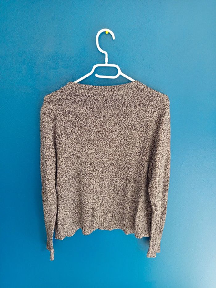 Pull gris - photo numéro 3
