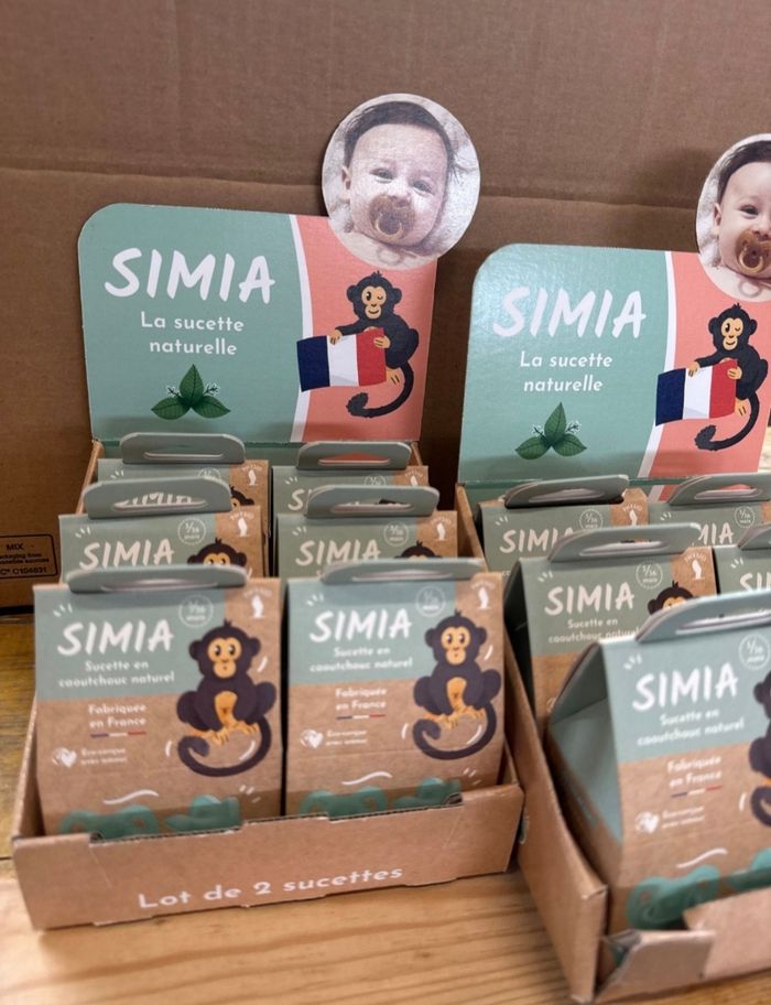 Sucette naturelle simia