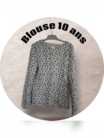 Jolie blouse 10 ans
