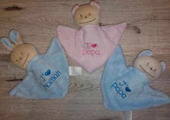 Petites peluches doudou
